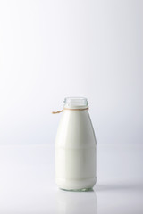 retro bottle of milk