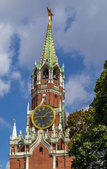 Spasskaya Tower,Moscow,Russia