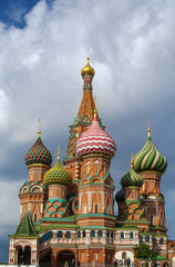 Fototapeta na wymiar Saint Basil's Cathedral,Moscow,Russia