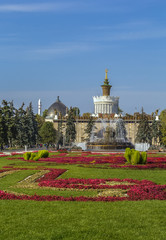 Fountain stone flower, Moscow