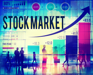 Stock Market Stock Exchange Trade Digital Concept