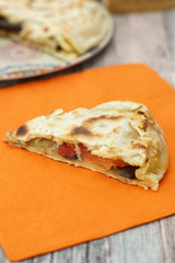 Schiacciata cremosa alle melanzane