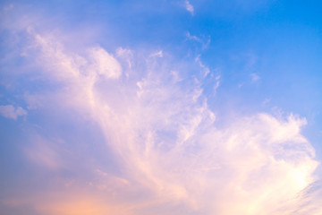 Sunset Sky ( Filtered image processed vintage effect. )