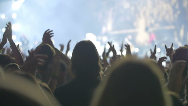 Public Applauding to the Artist