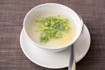 Rice soup
