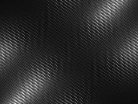  panel with carbon fiber texture. nobody around, dark background with spot lights.