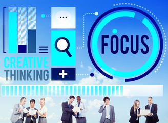 Focus Concentrate Definition Target Point Concept