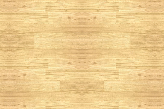 Hardwood maple basketball court floor viewed from above 