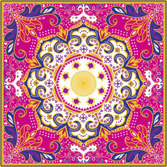 Bright Shawl Design
