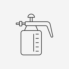 plant waterer line icon