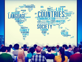 Countries Language Society Family Global Concept 