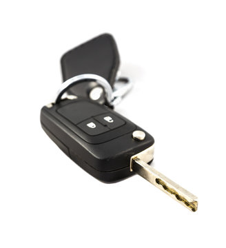 isolated key car