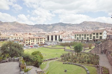 Fototapeta premium クスコの風景