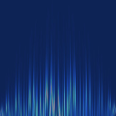 Shining blue digital equalizer background with flares.
