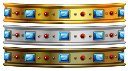 Fototapeta premium Jewelry bracelet