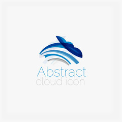 Circle abstract shape logo