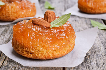 Cake with jam