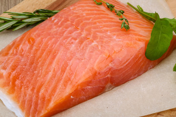 Salted salmon