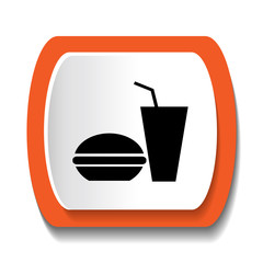 Vector icons Fast Food