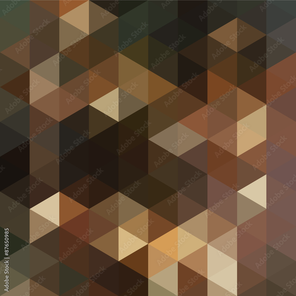 Poster geometric pattern. colorful abstract mosaic background