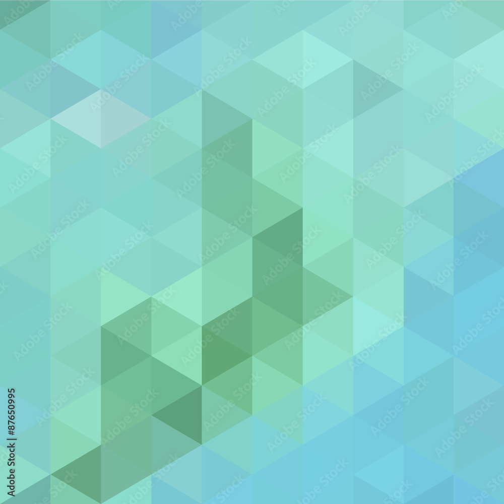 Poster geometric pattern. colorful abstract mosaic background
