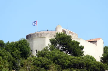Photo sur Plexiglas Travaux détablissement fort Sainte Agathe Porquerolles 