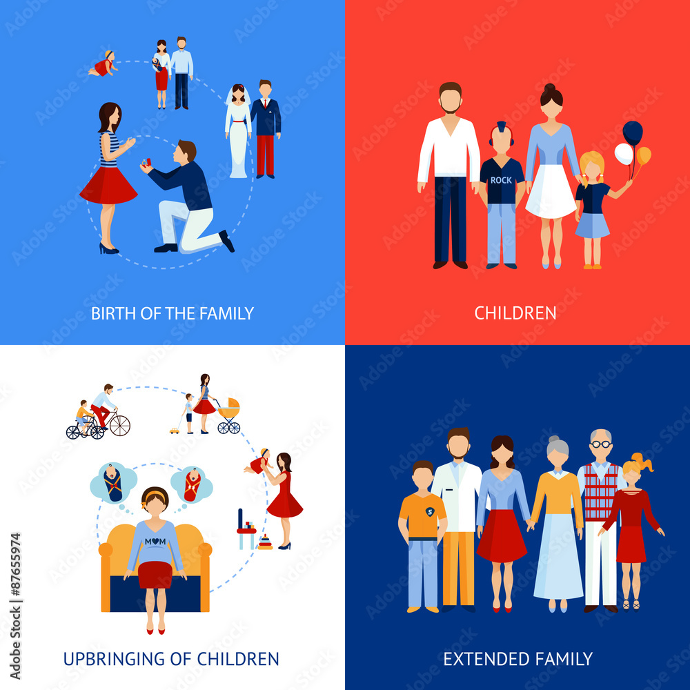 Poster Family Design Concept