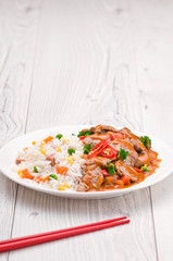 Thai Chili Beef dish