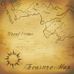 Old treasure map