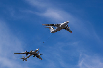 Имитация дозаправки Ту-95