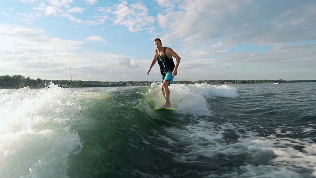 Cool Wakesurfer