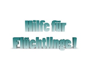 Soforthilfe 3D Wort