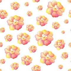 Seamless vintage flower pattern