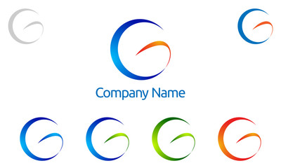 G, g letter, vector, logo, design