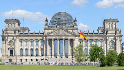 Naklejka premium Reichstag -Stitched Panorama