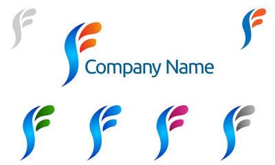f, f letter, vector, logo, design