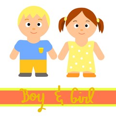 Boy and Girl Character Set 3