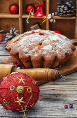 Christmas cupcake