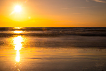 Fototapeta premium Amrum Sonnenuntergang