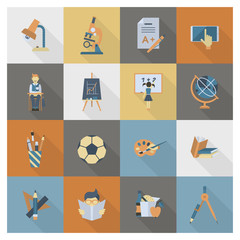 School and Education Icons