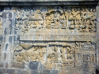 Borobudur temple in Indonesia