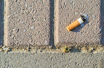 Cigarette butt