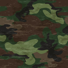 Camouflage seamless pattern