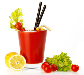 Delicious Fresh Tomato Cocktail