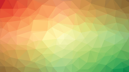 red green low poly background