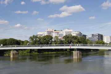 Pont sur la Loire à Nantes
