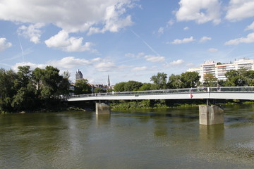 Pont sur la Loire à Nantes