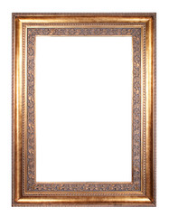 vintage frame isolated on white background