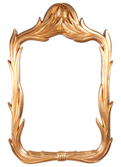 Gold vintage frame