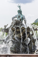Neptune fountain (Neptunbrunnen, 1891). Berlin, Germany.